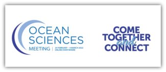 Banner image of logo and theme for Ocean Sciences Meeting 2022
