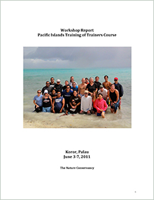 Pacific Islands Training of Trainers Course