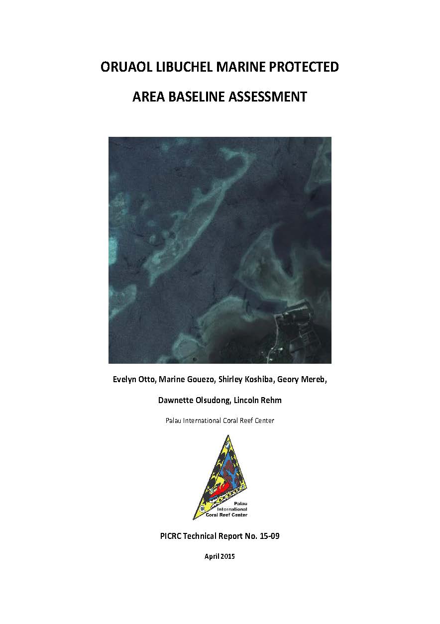 Oruaol Libuchel Marine Protected Area baseline assessment
