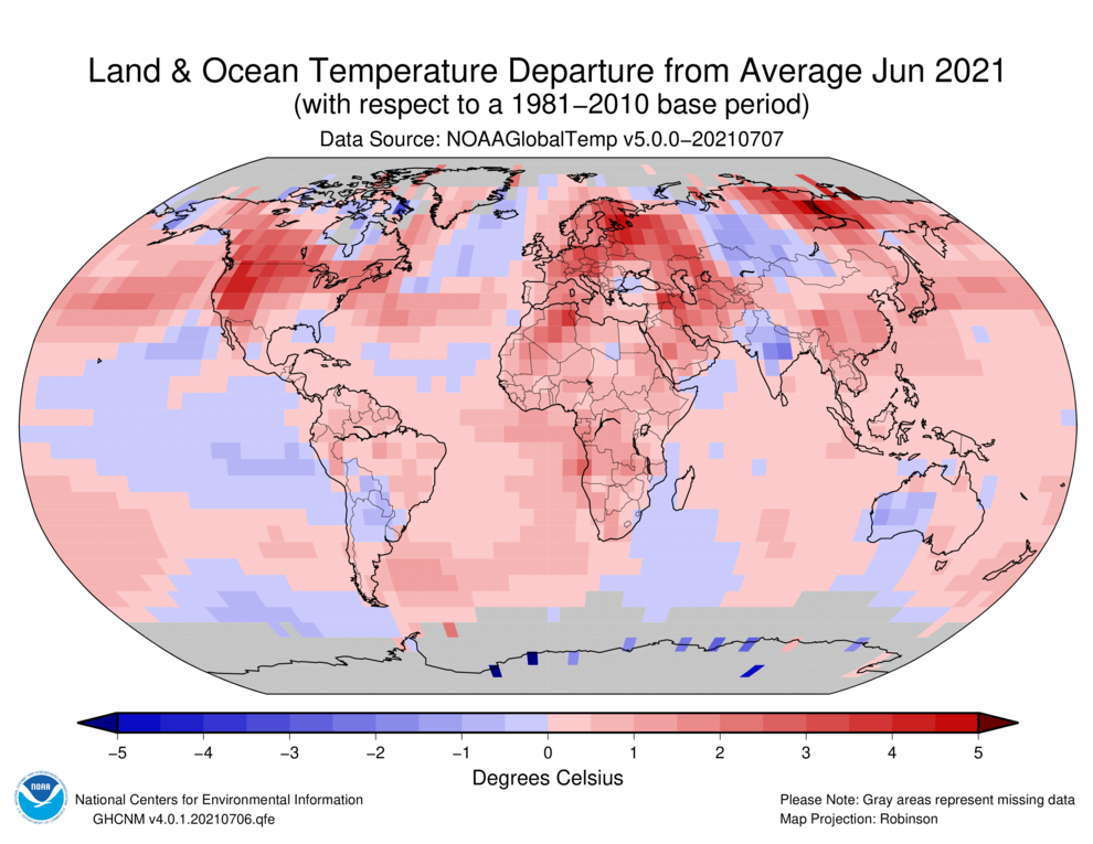 Температура 20 июня. Глобальный индекс температуры суши и океана в России. Июнь 2021 температура поверхности карта. Температура в июне.