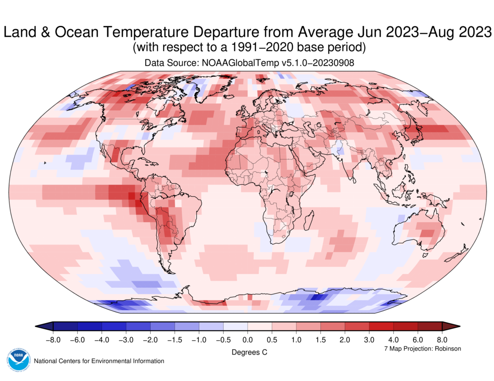 Summer 2023 Climate Summary