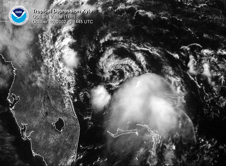 Storm Path - Hurricane Kenna (October 24, 2002, 8 AM PDT Thursday) - Mexico