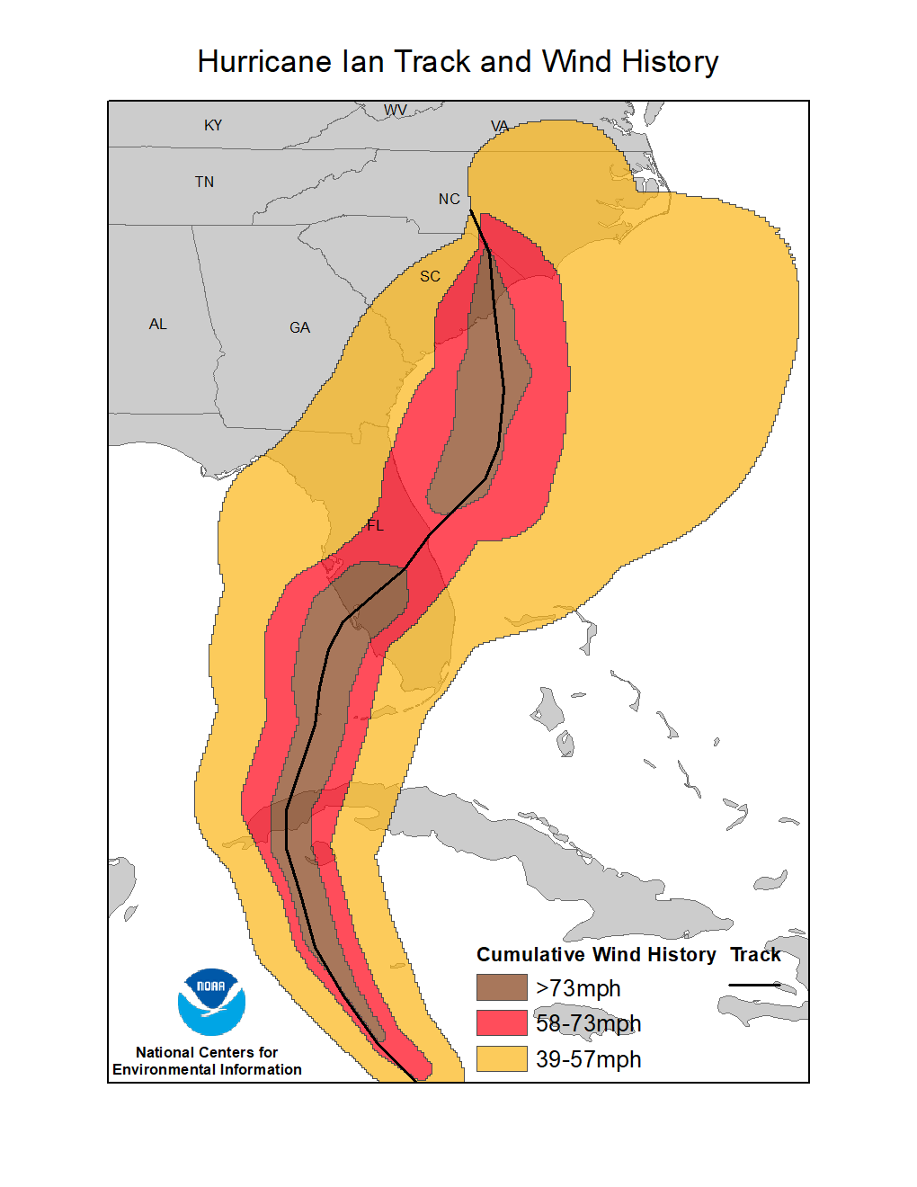 hurricane ian geography case study