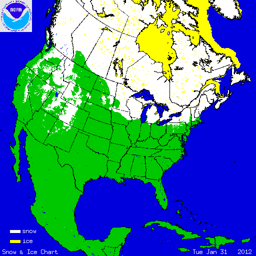 National Snow and Ice Chart