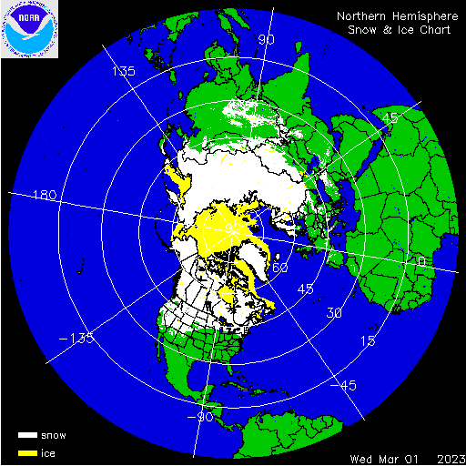 Northern Hemisphere Snow and Ice