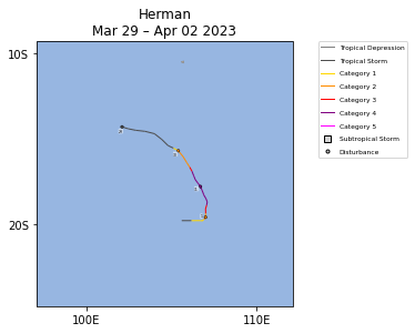 Herman Storm Track