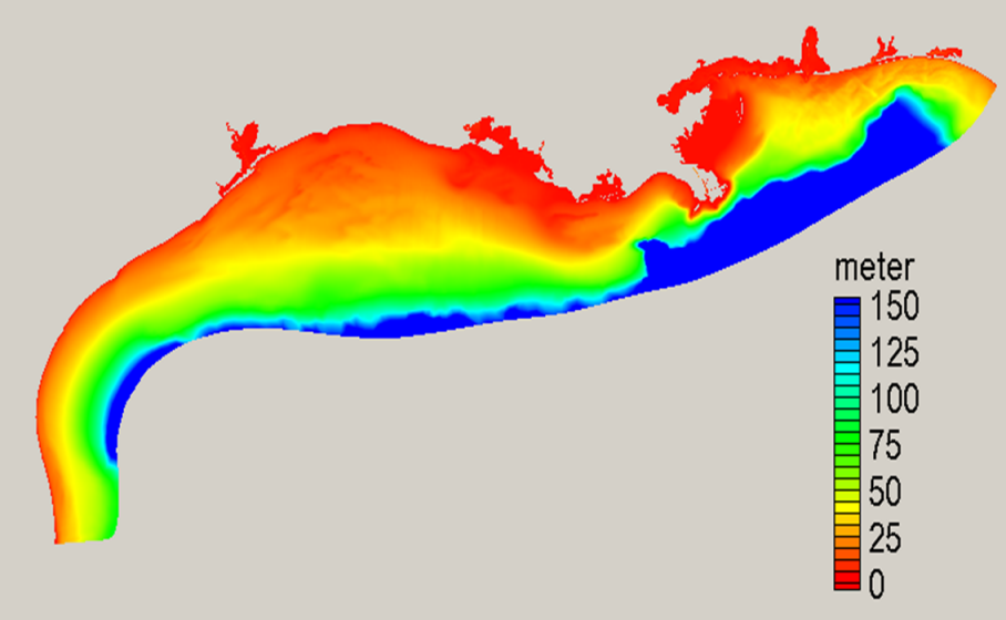 NGOFS bathymetry image (source: NOAA/NOS)