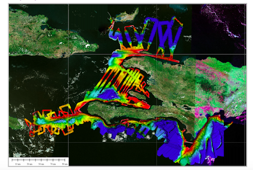MSR U2012-030 Final Report (France): Bathymetric map of all the Haiti-SIS cruise (onboard R/V L’Atalante) Leg 1 & 2 