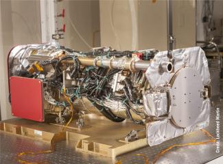 Photo of SUVI instrument for GOES-16 satellite. Credit, Lockheed Martin.