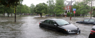 Photo of cars flooded in Norfolk, Virginia, in May 2017 by NWS, Yaakov Wilson
