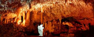 Photo of cave formations