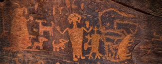 Picture of petroglyph