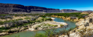 Photo of the Rio Grande River in Texas