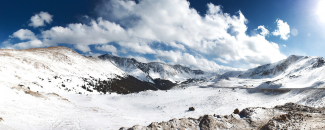 Photo of Loveland Pass, Colorado, in the snow