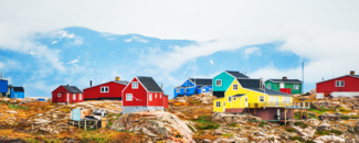 Picture of houses in Greenland
