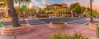 Picture of downtown Scottsdale, AZ