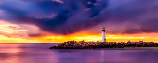 Photo of Santa Cruz California lighthouse