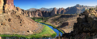 Photo of Smith Rock State Park in Oregon